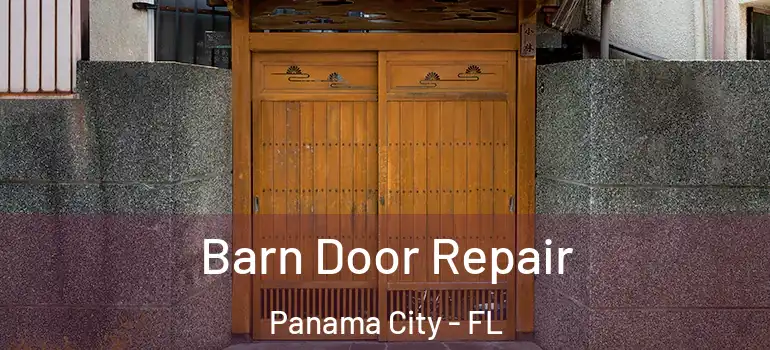  Barn Door Repair Panama City - FL