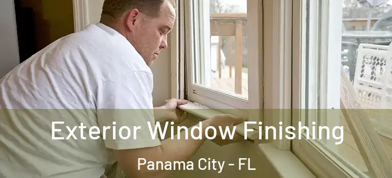  Exterior Window Finishing Panama City - FL