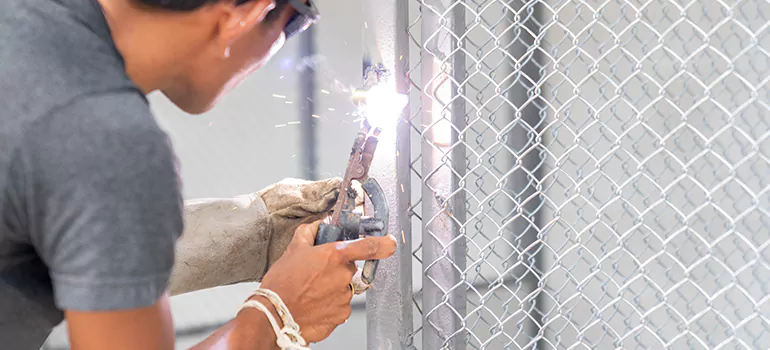 Commercial Mesh Door Repair in Panama City, FL